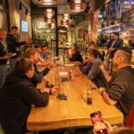 Gemeinsames Abendessen der Finalisten
