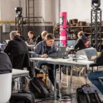 Überblick über die Wettbewerbshalle