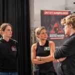 Austausch zwischen den Finalisten